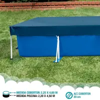 Intex bâche protection pour piscine 4MX2M 28039