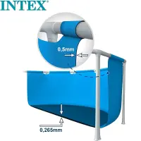 Intex piscine beachside metal 305x76cm 28206