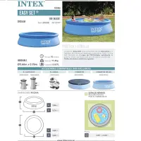 Intex piscines gonflable ronde 366x76cm 28130
