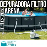 Intex filtre à sable pour piscine 2000l/h 26642