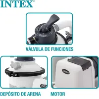 Intex filtre à sable pour piscine 2000l/h 26642