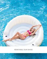 Intex lounge caraïbes pour piscine et sol 58292