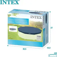 Intex bâche de protection pour piscine3.66m 28031