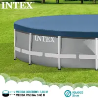 Intex bâche de protection pour piscine3.66m 28031