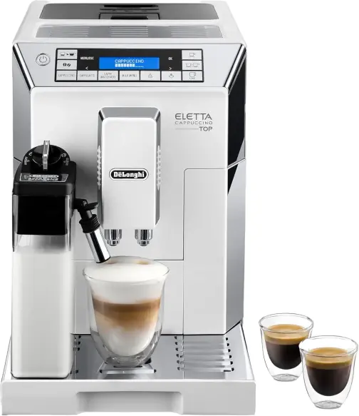 DeLonghi Eletta Cappuccino ECAM45.760.W Café Broyeur