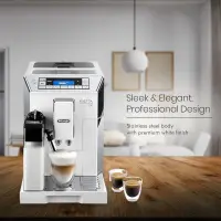 DeLonghi Eletta Cappuccino ECAM45.760.W Café Broyeur