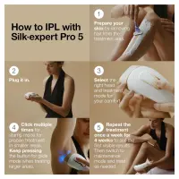Braun épilateur ipl Silk expert Pro&nbsp;5 PL5157