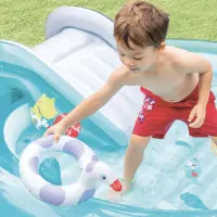 Intex piscine aire de jeux gonflable Alligator 57165