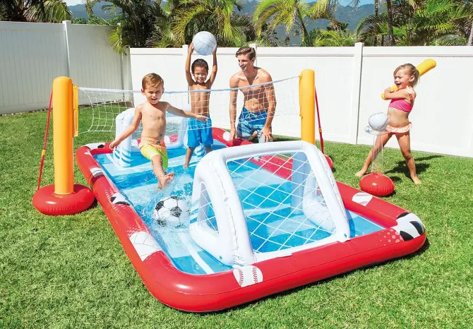 Intex piscine action sports play center 57147