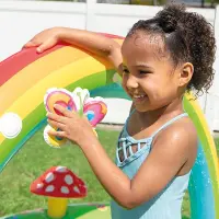 Intex piscine aire de jeux gonflable mon jardin 57154