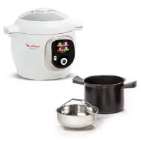 Moulinex Cookeo Blanc 180 recettes CE85BA10