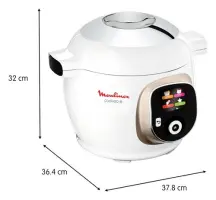 Moulinex  Cookeo Blanc 180 recettes CE85BA10