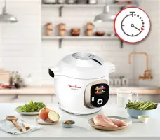 Moulinex  Cookeo Blanc 180 recettes CE85BA10