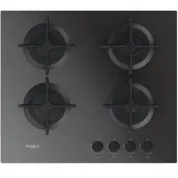 Whirlpool plaque encastrable en verre GOR 616/MR