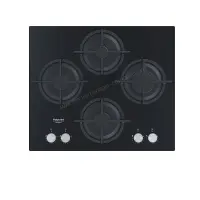 Ariston plaque cuisson au gaz 4 feux GS 61S/BK
