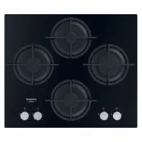Ariston plaque cuisson au gaz 4 feux GS 61S/BK