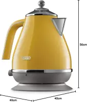 Delonghi bouilloire icona capitals KBOC3001.Y