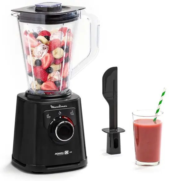 Moulinex blender Perfect Mix+ en verre 1200w LM88A8