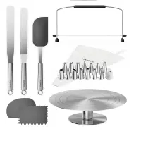 Kenwood kit de décoration pâtisserie en acier kwsd100