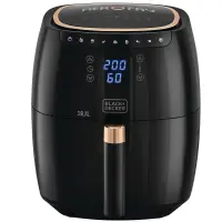 Black&Decker airfryer friteuse digital 1500w 5.5L AF5539-B5