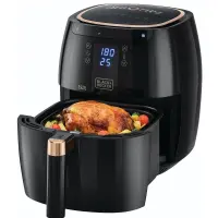 Black&Decker airfryer friteuse digital 1500w 5.5L AF5539-B5