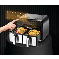 Black & Decker airfryer friteuse double zone 8L DZAF1700-B5