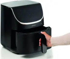 Kenwood airfryer  friteuse digital 7L 1800W  HFM80.000SS