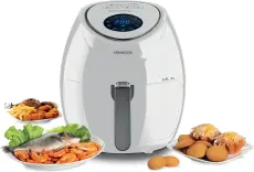 Kenwood friteuse airfryer 1500W 3.8L Blanc Hfp30.000 Wh