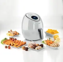 Kenwood friteuse airfryer 1500W 3.8L Blanc Hfp30.000 Wh