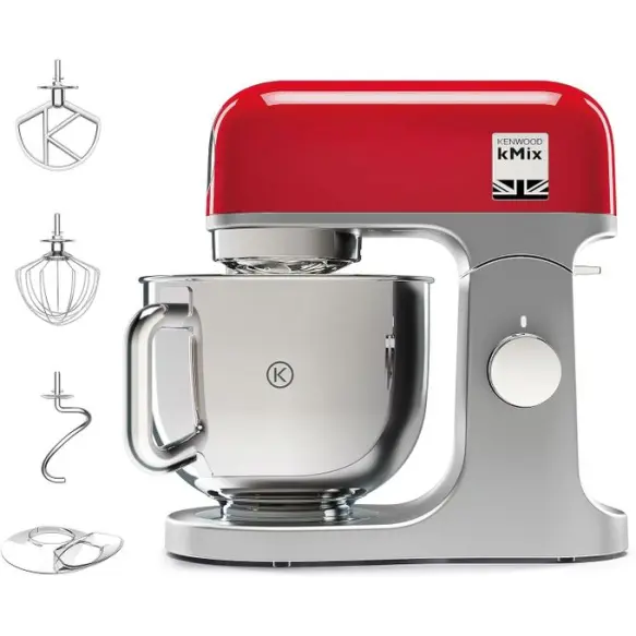 Kenwood robot pâtissier rouge 1000w 5L KMX750RD