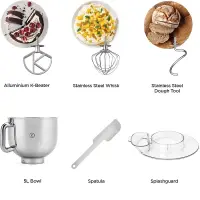 Kenwood petrin avec bol inoxydable 1000w kmx750cr