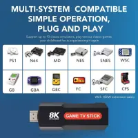 Game stick sans fils TV BOX X2 8K 5G