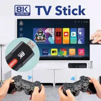 Game stick sans fils TV BOX X2 8K 5G