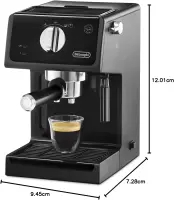 DeLonghi machine à cafe cafétière a dosette  ECP 31.21