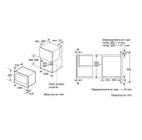 Siemens micro onde encastrable iQ700 bf634lgs1