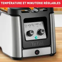 Tefal airfryer friteuse à l'huile clear duo 3.5L fr600d10