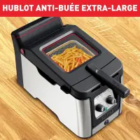 Tefal airfryer friteuse à l'huile clear duo 3.5L fr600d10