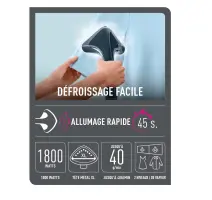 Calor defroisseur vapeur vertical 1800w it2461c0