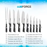 Tefal couteau ingenio ice force k2320514