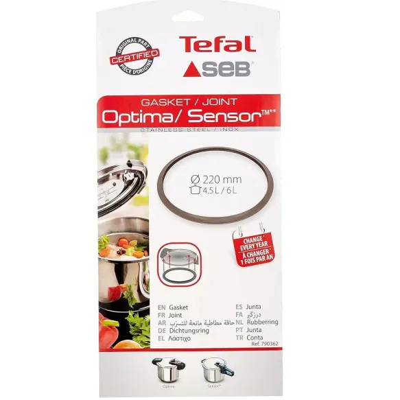 Seb joint pour cocotte 4.5l 6l  optima 790362 (pièce)