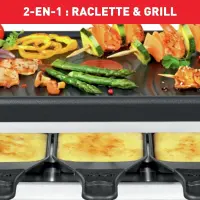 Tefal appareil à raclette et grill RE458812