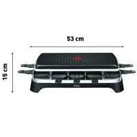 Tefal appareil à raclette et grill RE458812