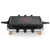 Tefal gourmet 10 raclette 3en1 RE610d12
