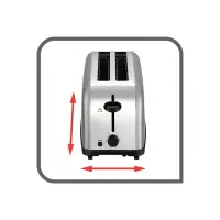 Tefal equinox grille pain 2 fente TL330D11