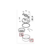 SEB Poignée Cuve Clipso Minut'Duo 5 L SS-1530000764