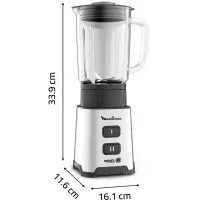 Moulinex Blender Pulseo Métal LM17GD10