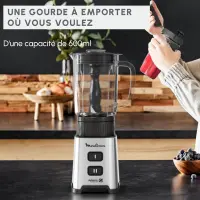 Moulinex Blender Pulseo Métal LM17GD10