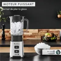 Moulinex Blender Pulseo Métal LM17GD10