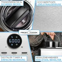 ProfiCook yaourtière et  sorbetière PC-ICM 1268
