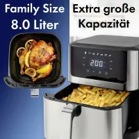 ProfiCook friteuse acier inoxydable PC-FR 1269 H